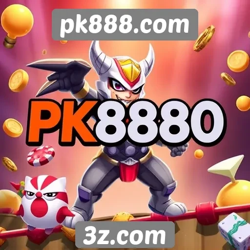 Exploração dos jogos disponíveis no pk888.com