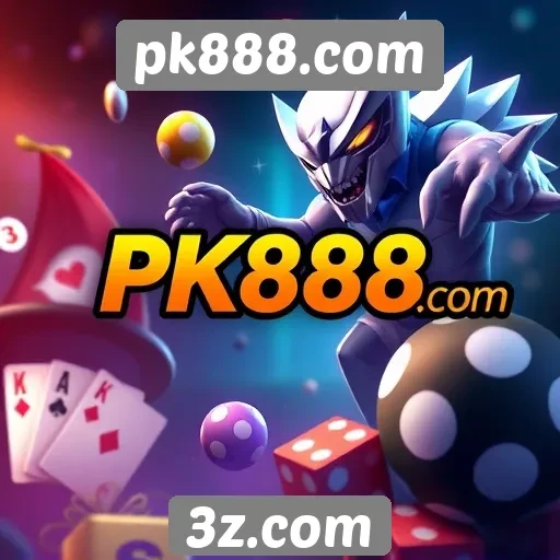 Variedade de jogos disponíveis em pk888.com